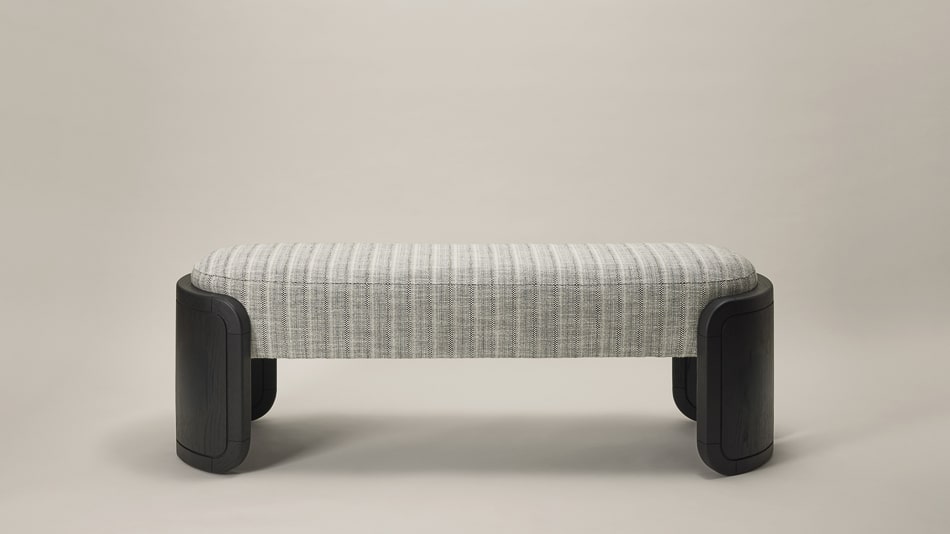Vesuvio Bench by Le Berre Vevaud