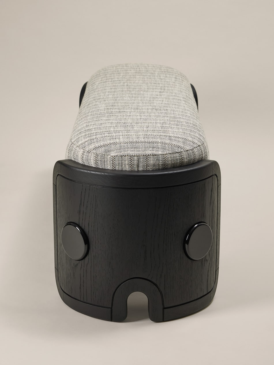 Vesuvio Bench by Le Berre Vevaud