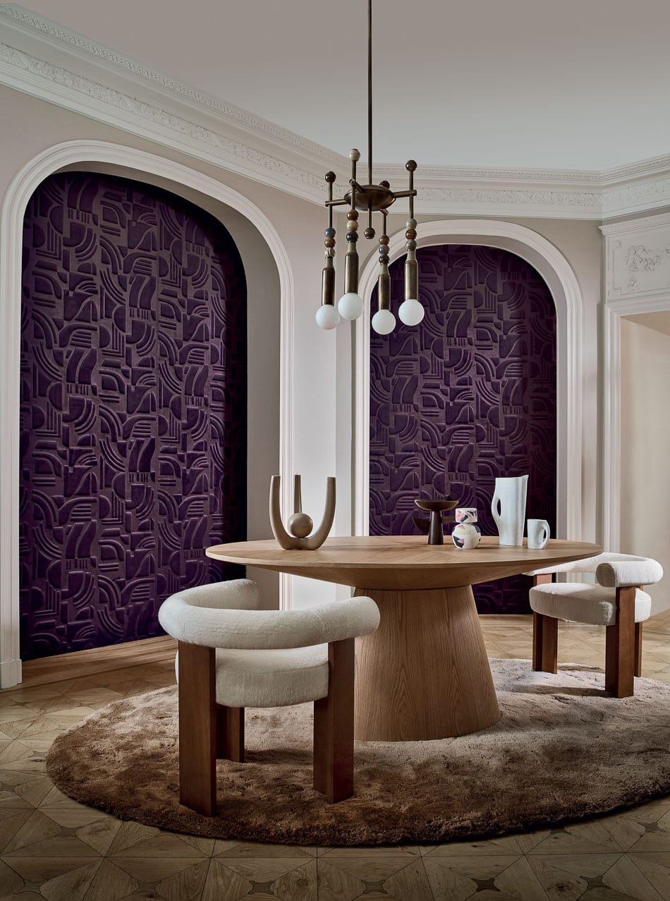Artex Candelabrum by Le Berre Vevaud