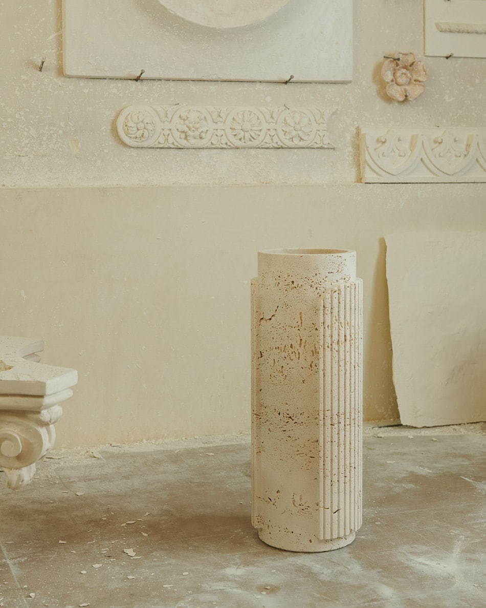 Itsasargia Vase by Le Berre Vevaud