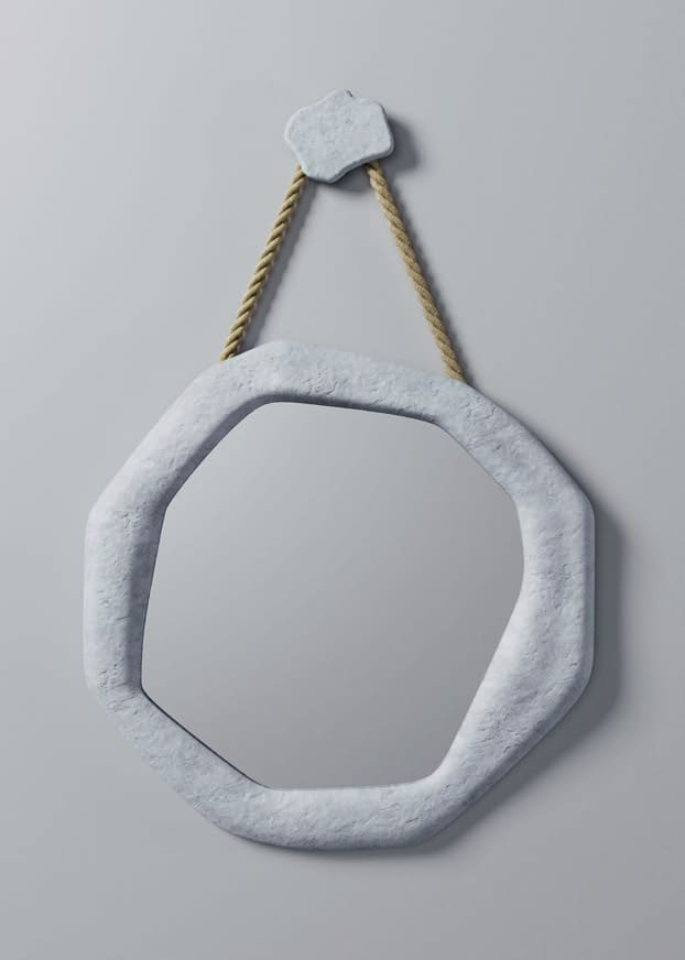 Lago Mirror by Le Berre Vevaud, hanging