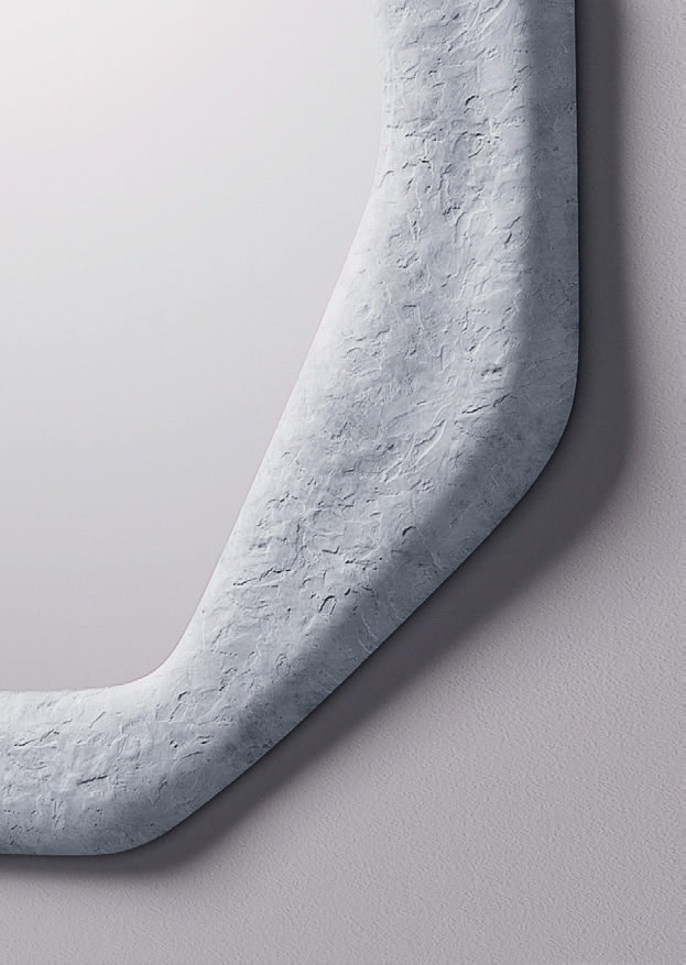 Lago Mirror by Le Berre Vevaud, hanging