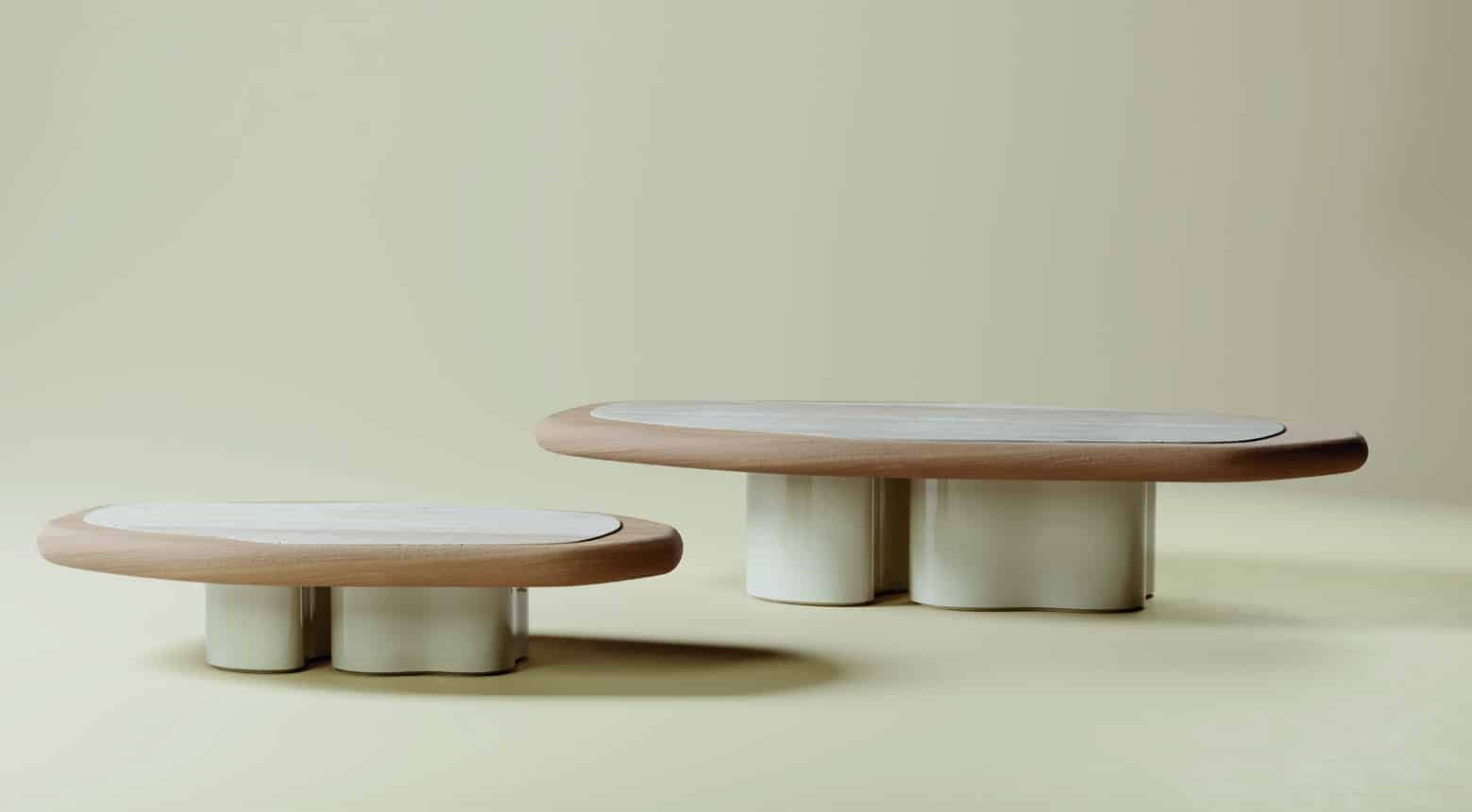 Bosco Coffee Table by Le Berre Vevaud