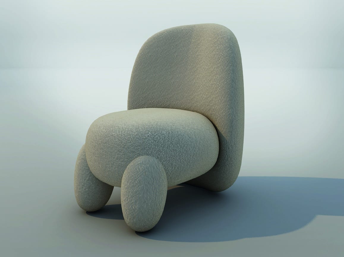 Bergame Armchair by Le Berre Vevaud