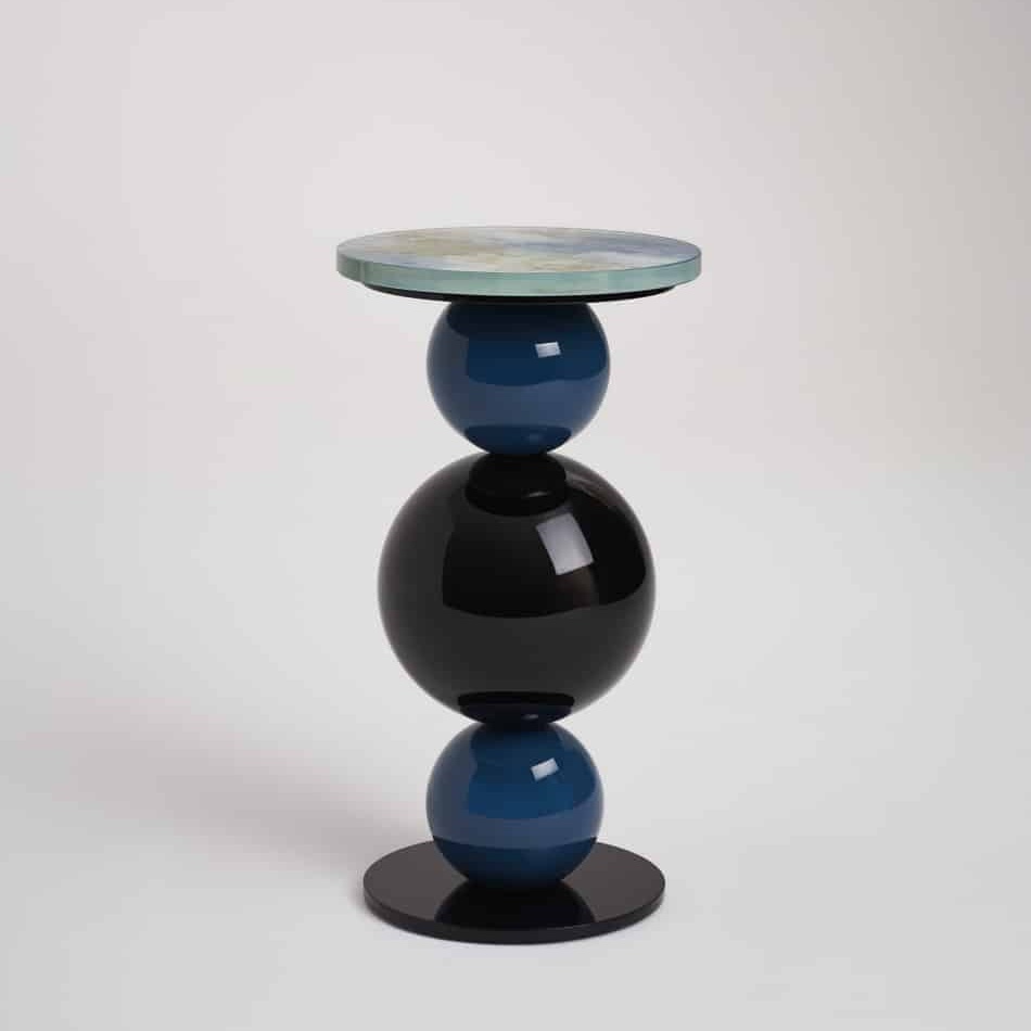 Mala Pedestal Table by Le Berre Vevaud