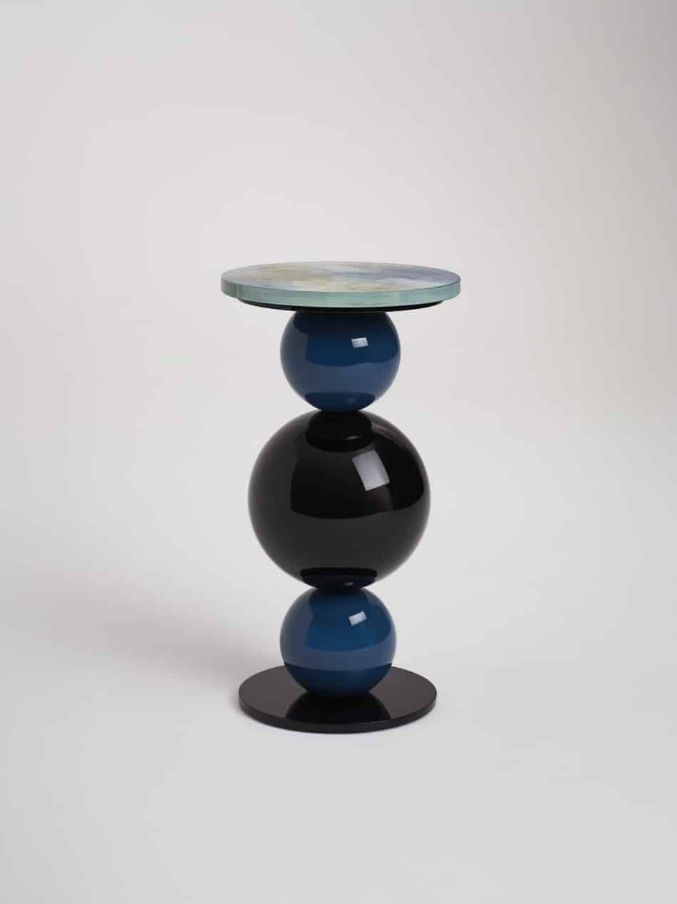 Mala Pedestal Table by Le Berre Vevaud