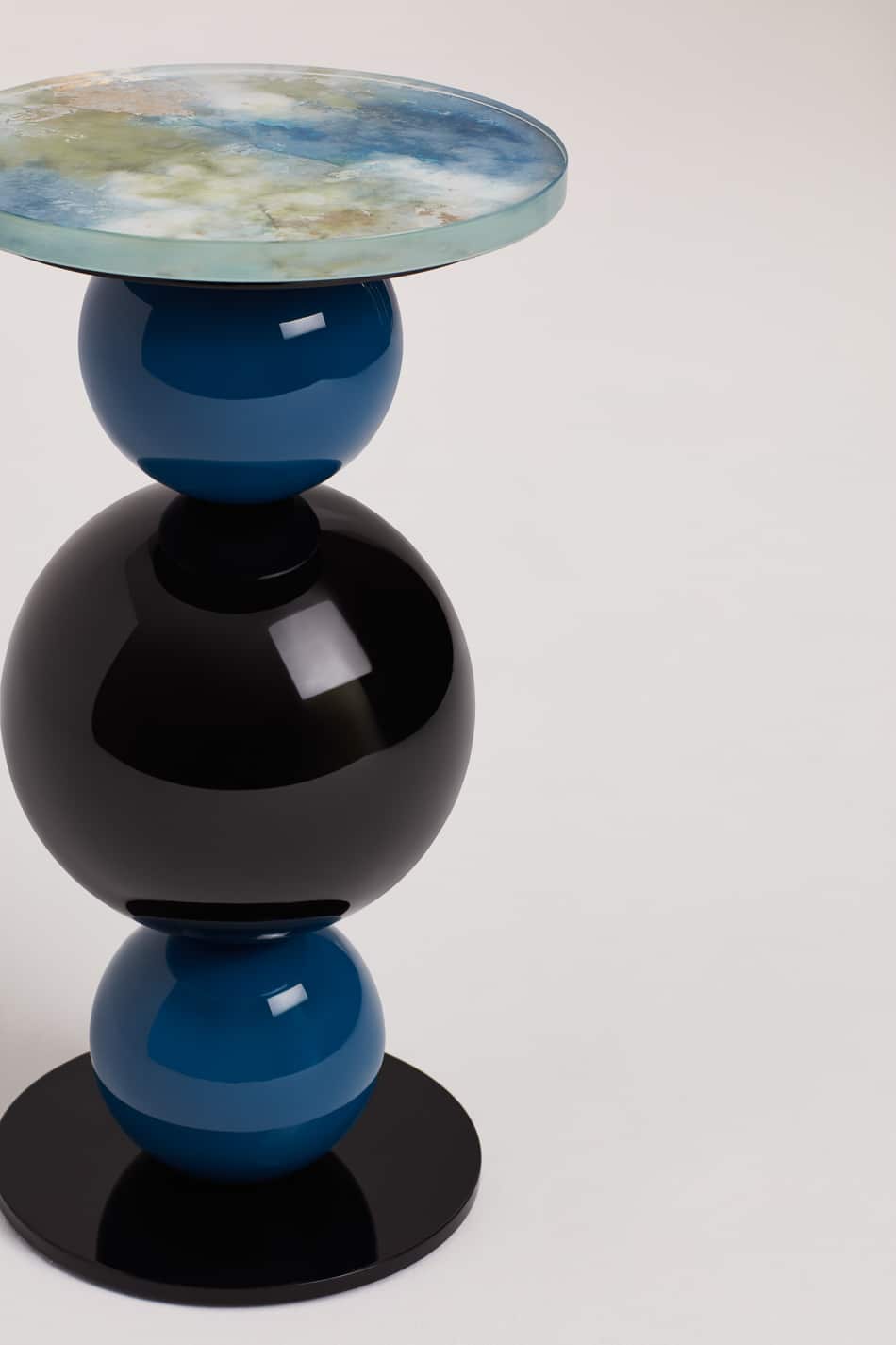Mala Pedestal Table by Le Berre Vevaud