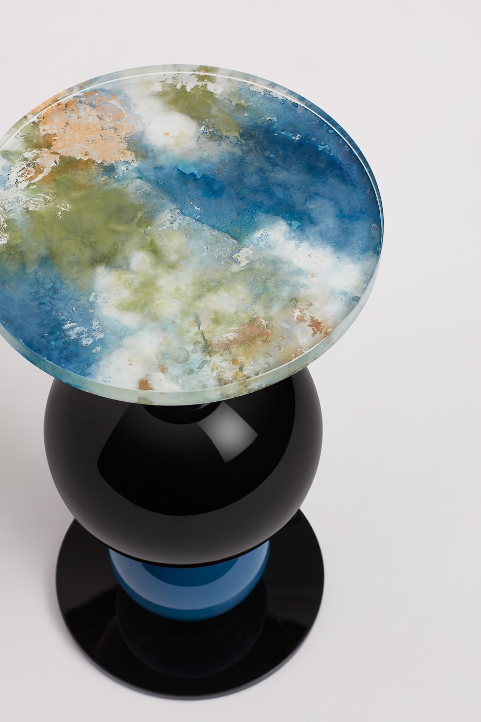 Mala Pedestal Table by Le Berre Vevaud