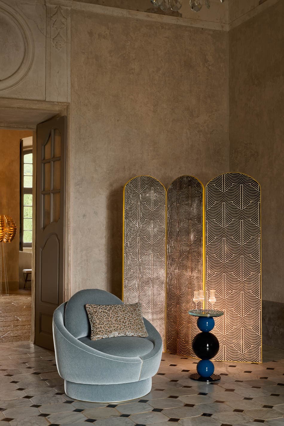Mala Pedestal Table by Le Berre Vevaud