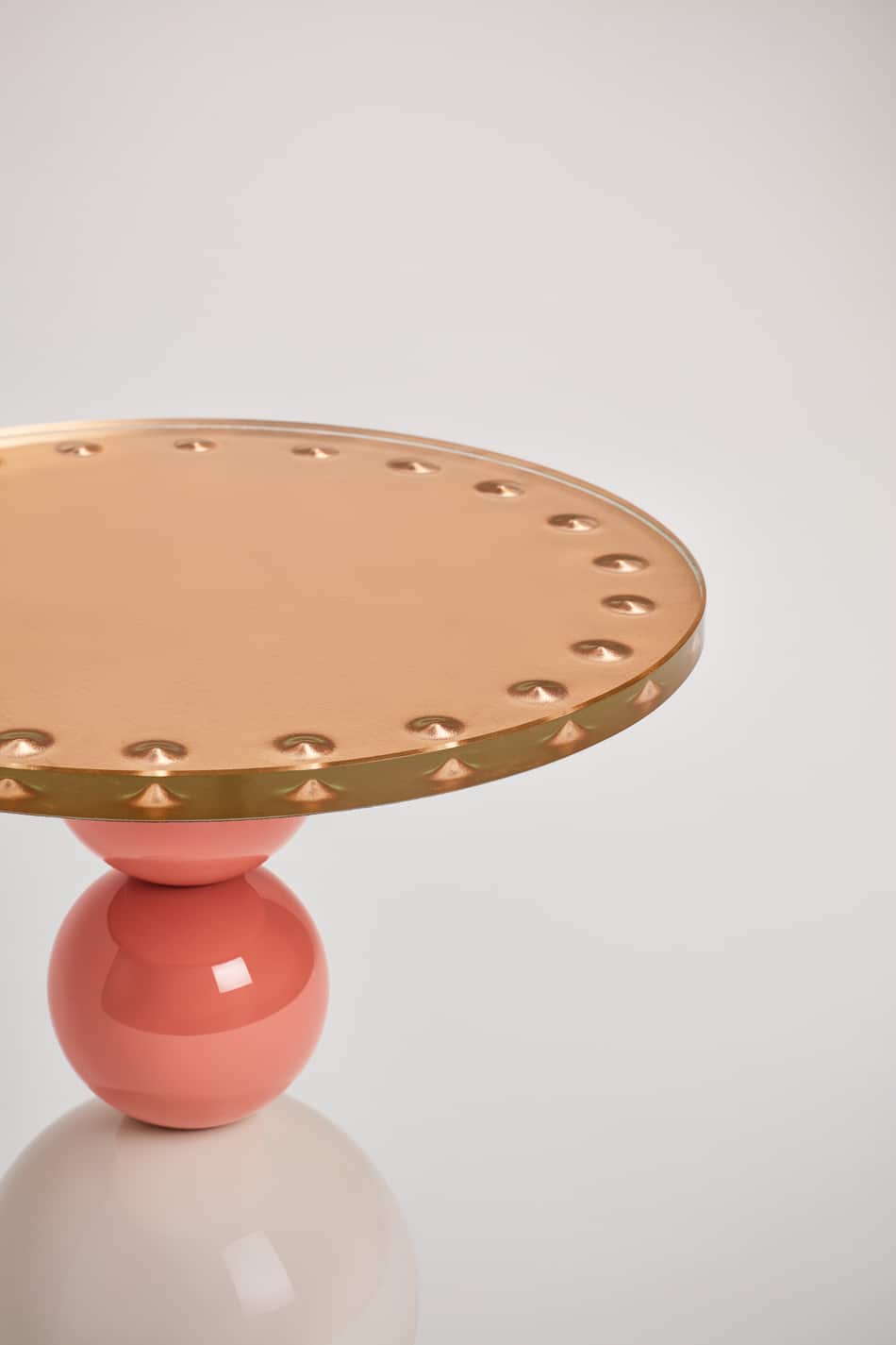 Noto Pedestal Table by Le Berre Vevaud